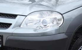 Облицовка фар-реснички, нового образца, цвет: Кварц 630, 2123- Niva Chevrolet Bertone после 2009 г. в.